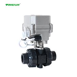 开关型-3/4寸 UPVC两通电动阀 