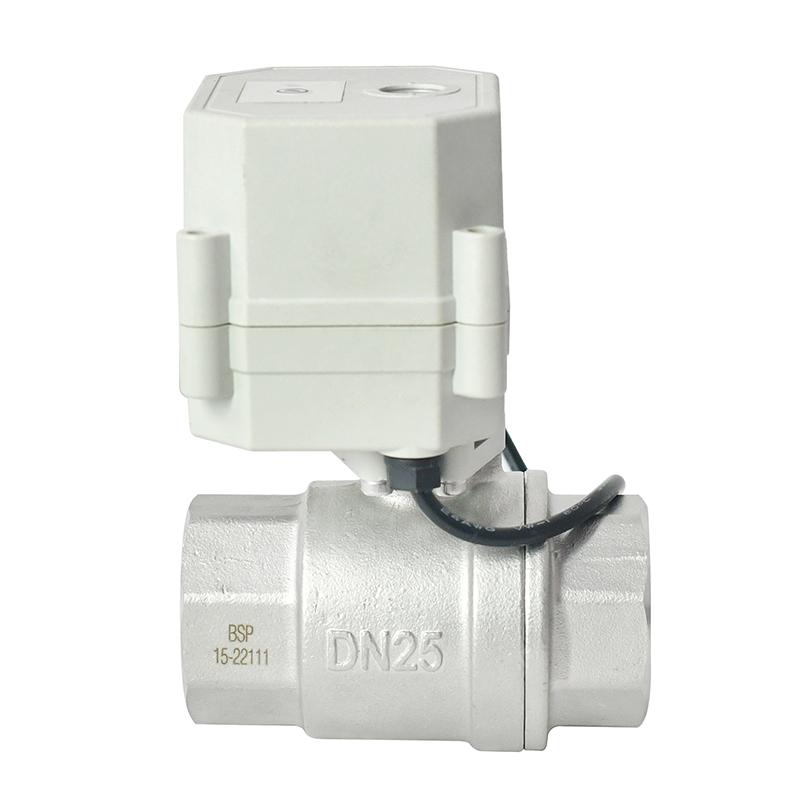 A20系列-DN25不锈钢两通 Wi-Fi 电动阀