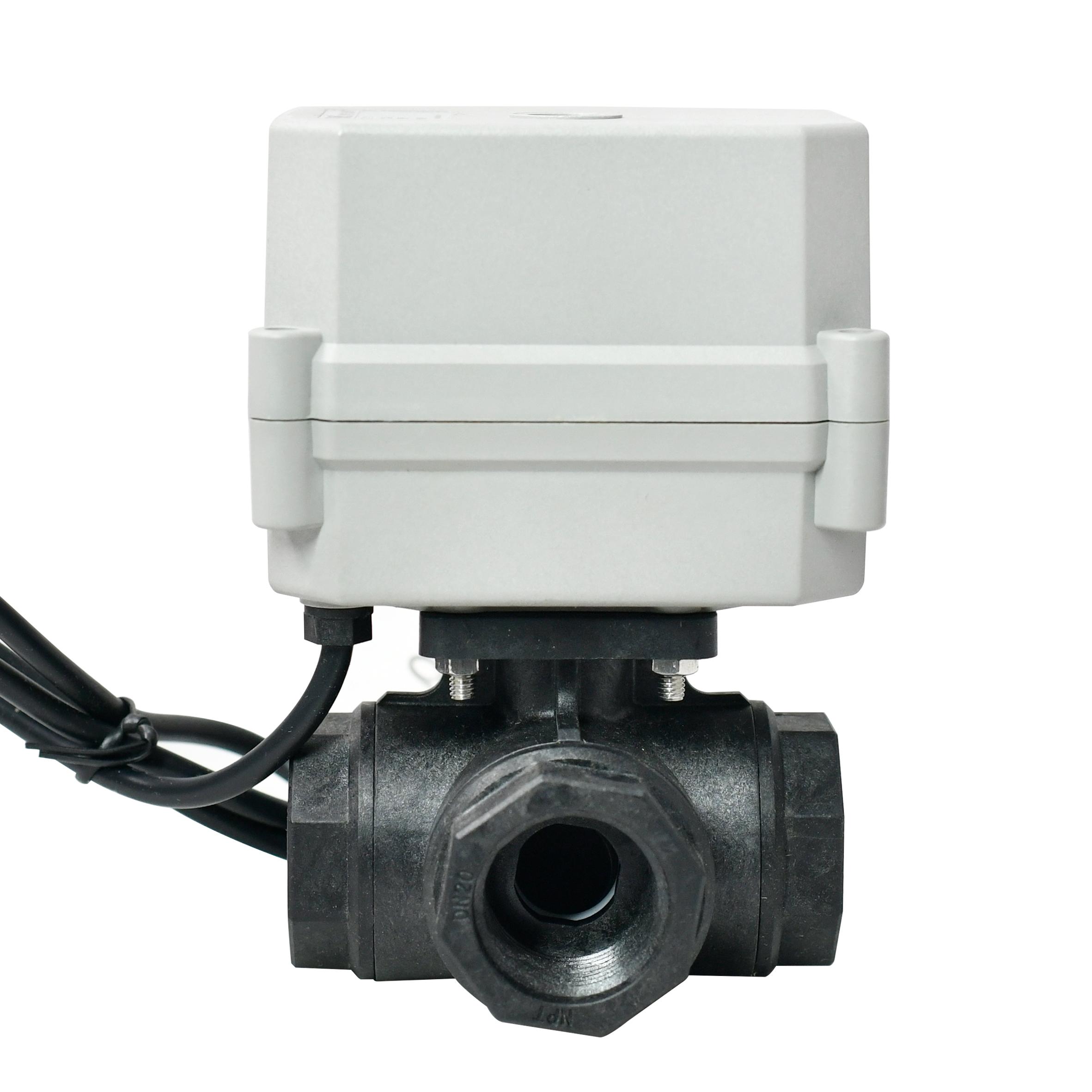 开关型-A100系列PPE三通电动阀 10N.m