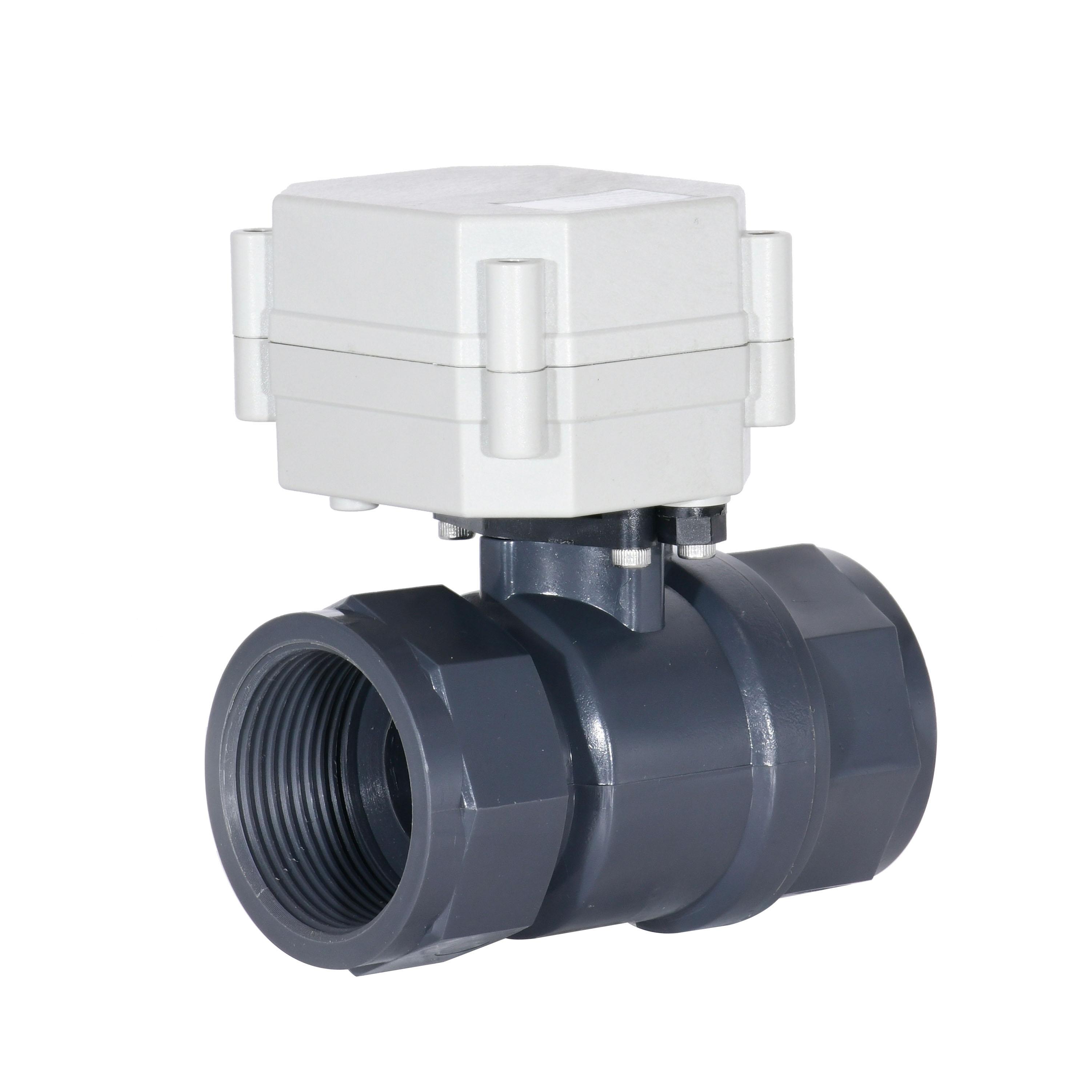 开关型- 1-1/4” UPVC两通电动阀