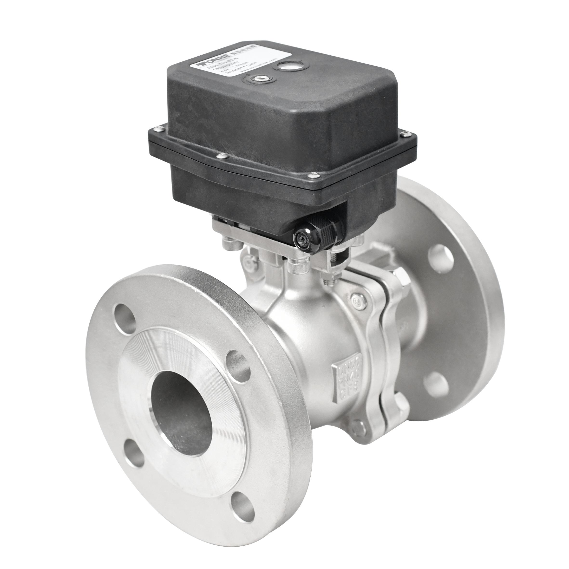 开关型-2” 不锈钢两通法兰阀 