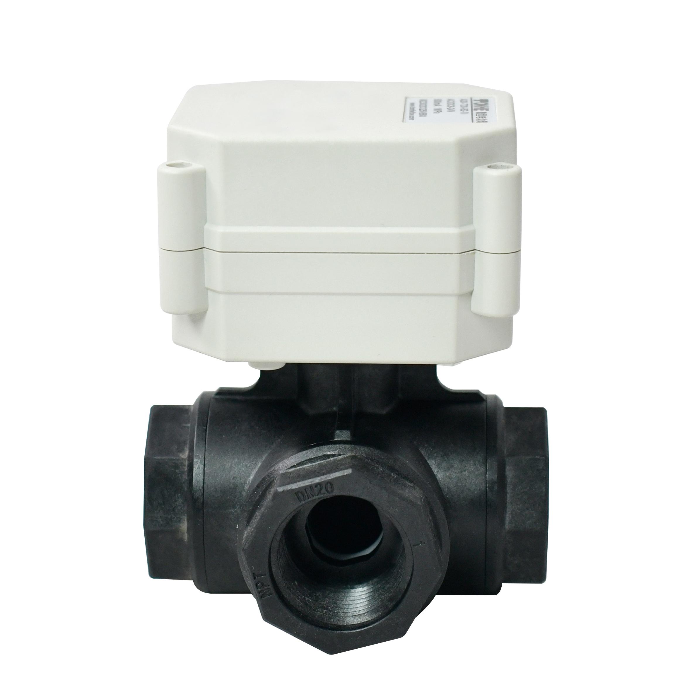 开关型-3/4”PPO三通电动阀